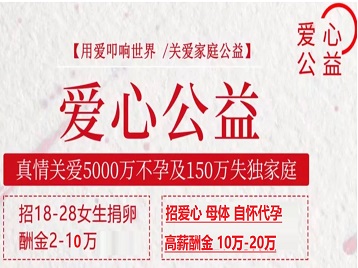 蓬安捐卵助孕生子 爱心志愿者招募